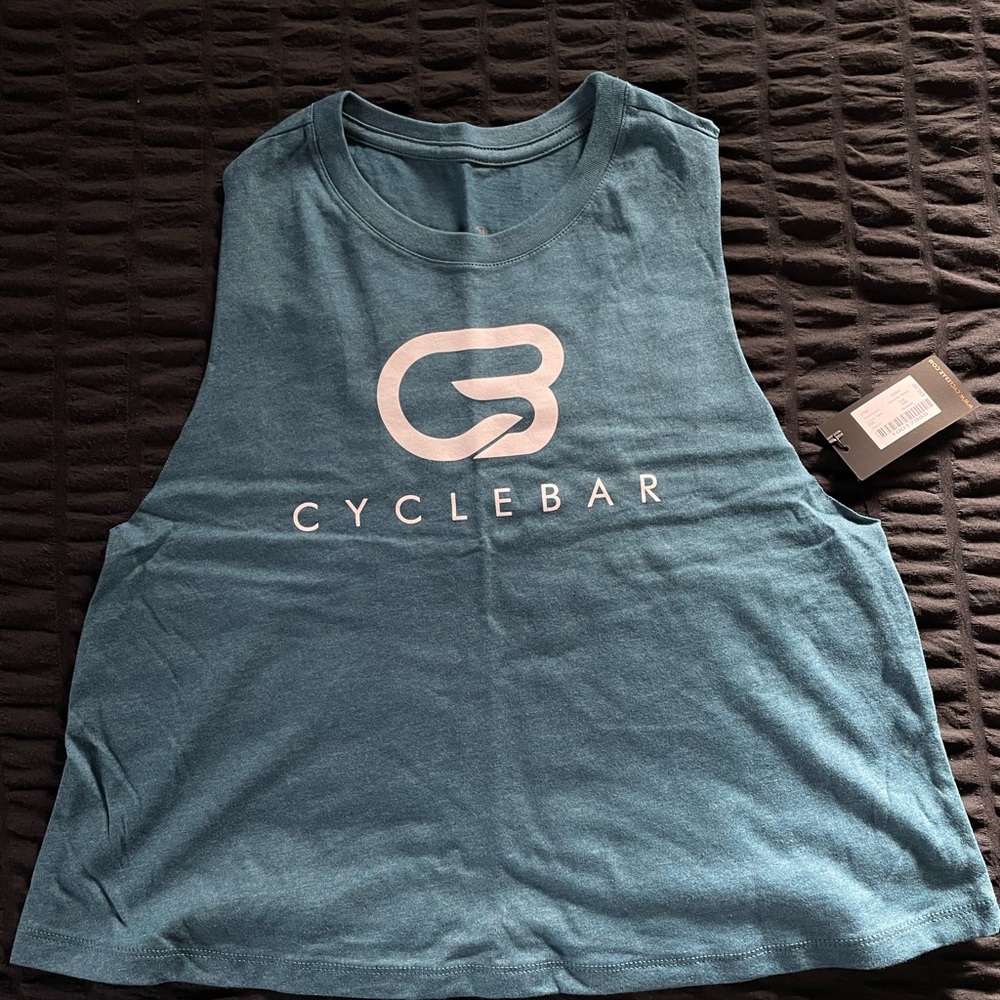 CycleBar Women's teal tank